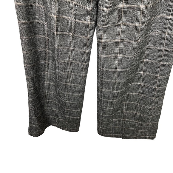 Express High Rise Plaid Metallic Trouser Dress Pants Size 12R - Picture 6 of 15